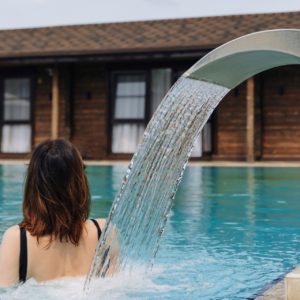 Общий бассейн термального источника Кедровый бор