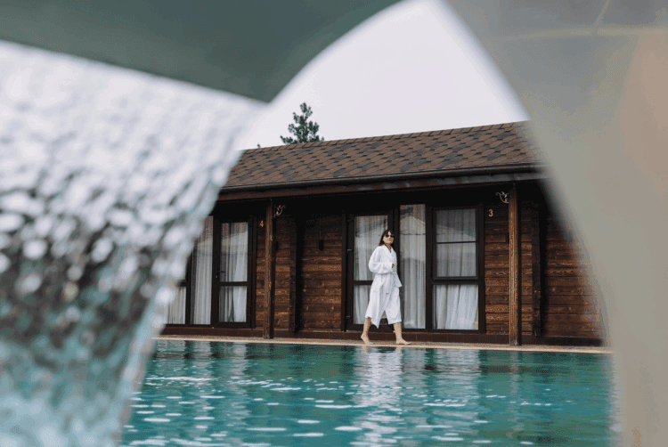 Кедровый бор - Общий бассейн термального источника